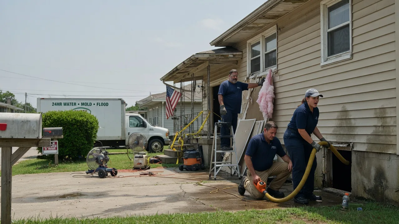 Water Damage Repair in Moundridge, KS near me